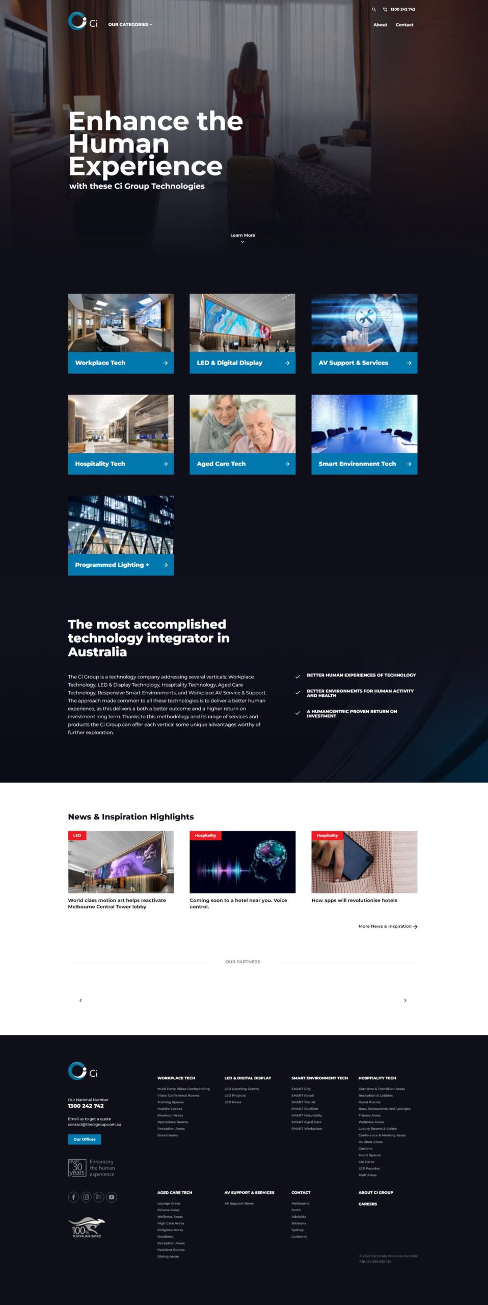 cigroup website design