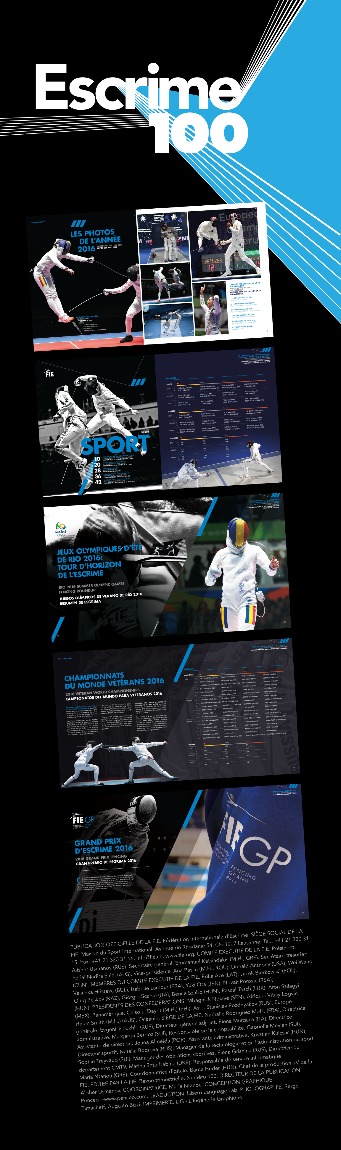 print design escrime